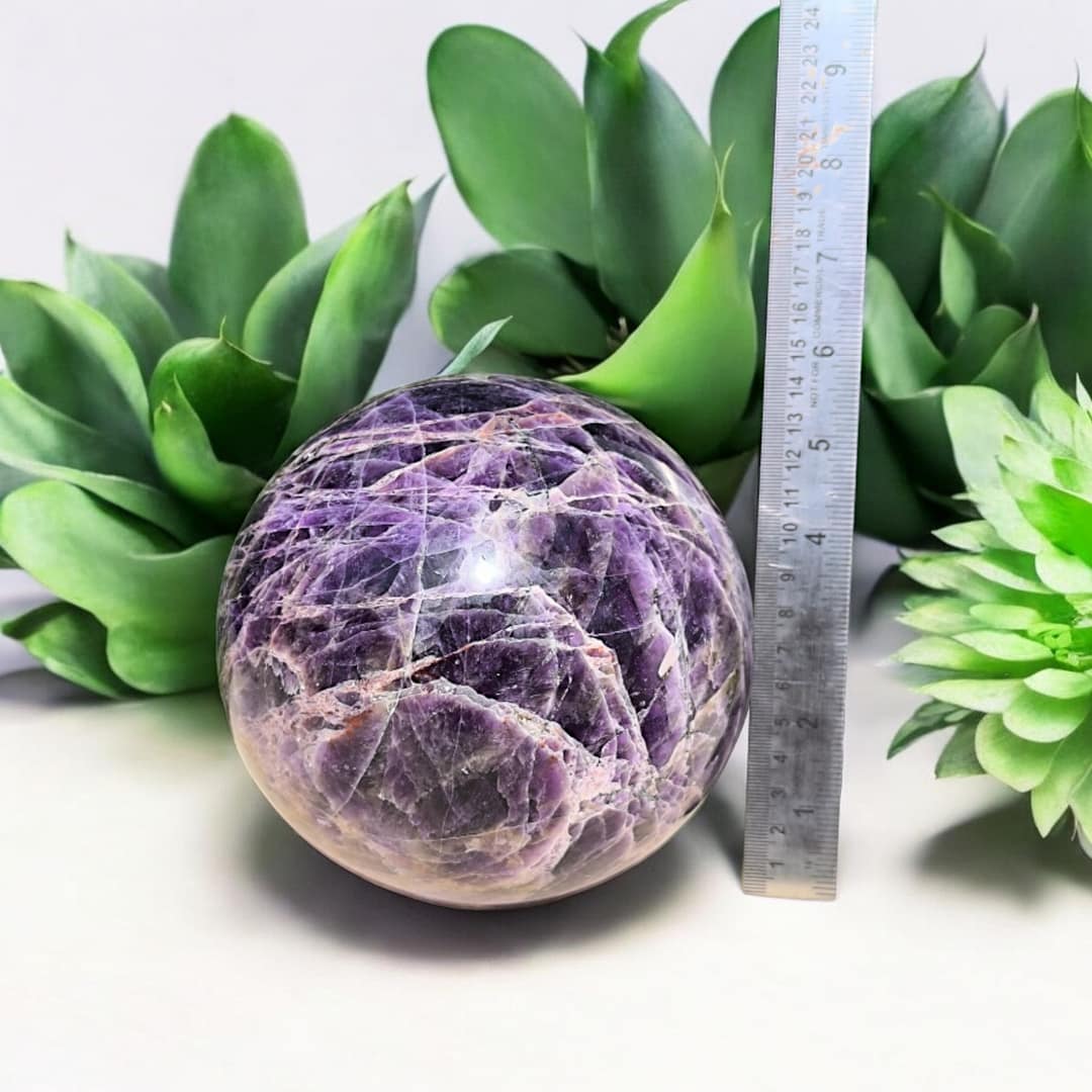 AFRICAN AMETHYST SPHERE (4.1 KG) - Image 6