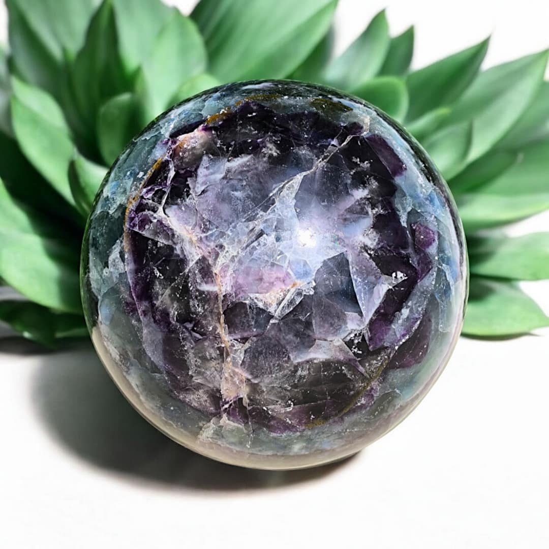 MULTI-FLOURITE SPHERE (3.9 KG) - Image 8