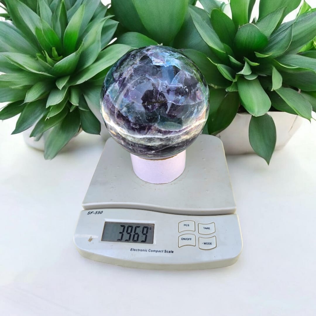 MULTI-FLOURITE SPHERE (3.9 KG) - Image 7