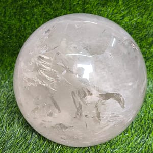 CRYSTAL QUARTZ SPHERE 26 KG