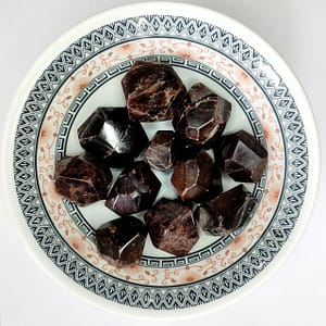 GARNET FACETED TUMBLE ( 500 Gm)