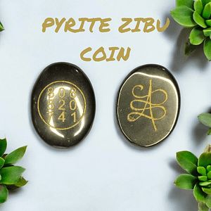 PYRITE ZIBU COINS