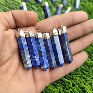 NATURAL LAPIS LAZULI PENCIL PENDANT