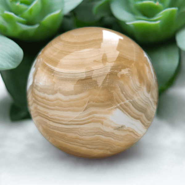YELLOW CALCITE SPHERE (12 KG)