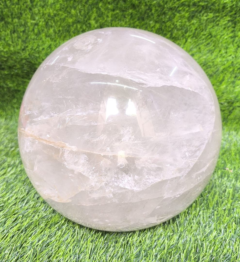 CRYSTAL QUARTZ SPHERE 47 KG